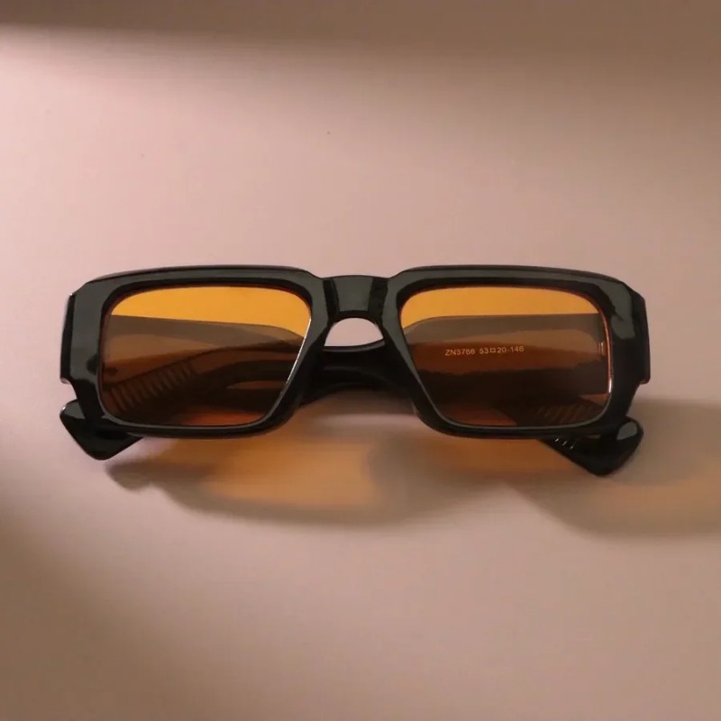 Men'S Fashion Old Money - Retro Square Sunglasses Women Men Vintage