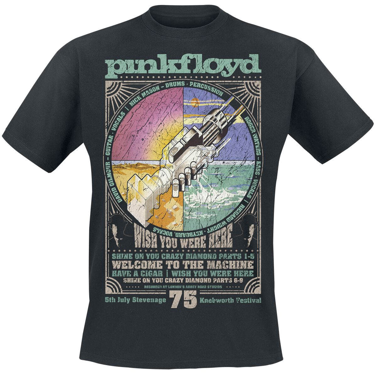 Men'S Fashion Pink Shirt - Hot Summer Pink Floyd Graphic Cotton