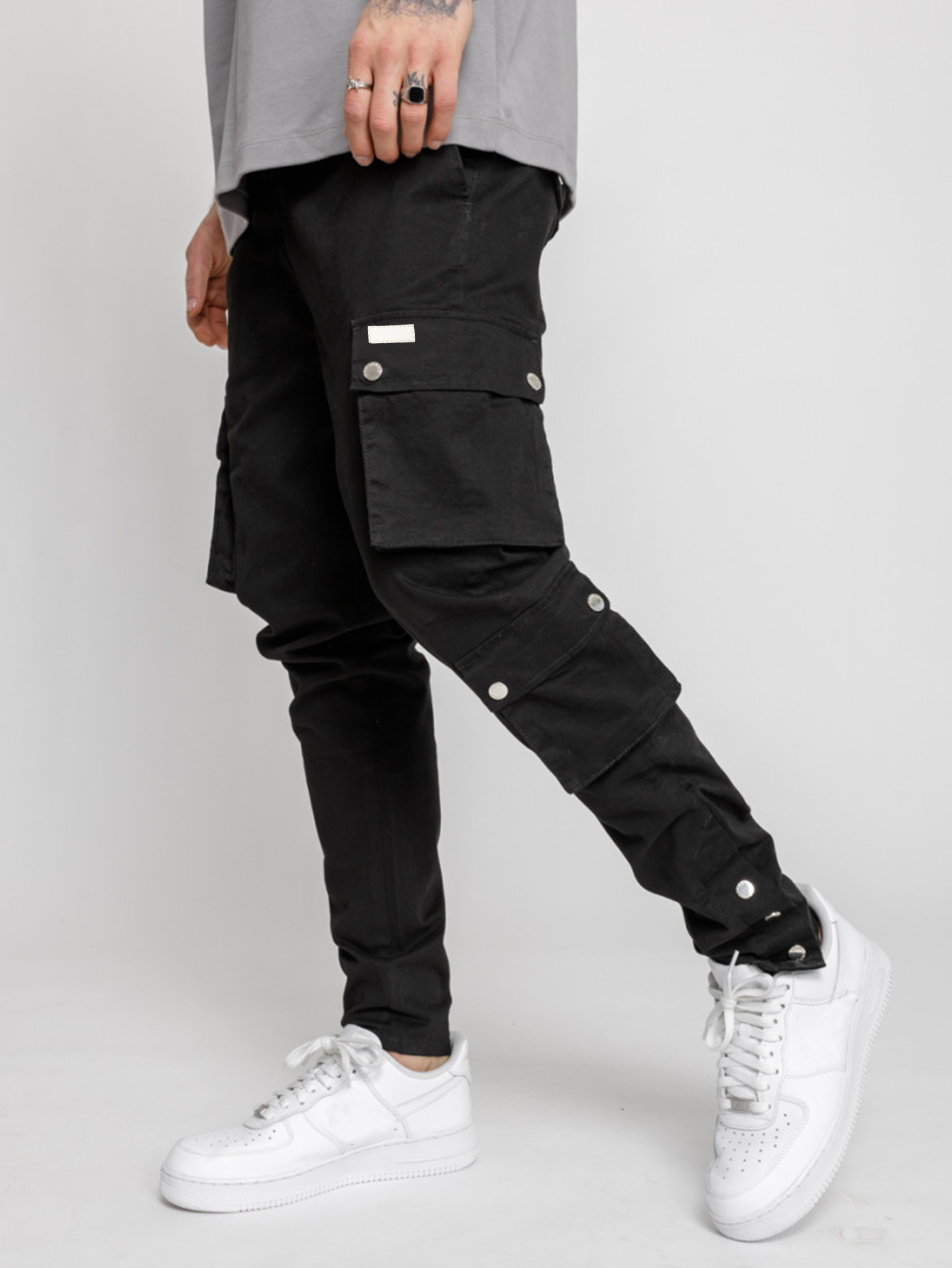 Men Fashion Rave - Men's work pants autumn new button