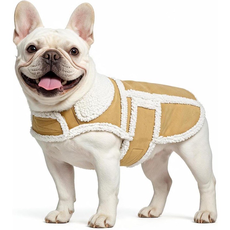 Sherpa Jacket Fleece - Winter Dog Coat Medium Breed Sherpa