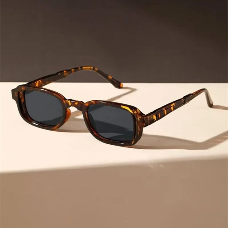 Men'S Fashion Old Money - Luxurious Rectangle Sunglasses Women Oval Vintage