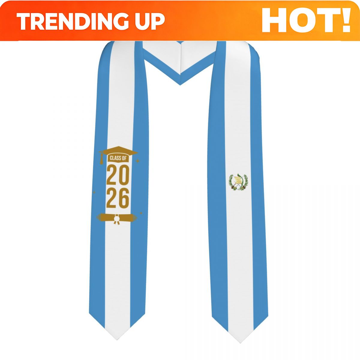 Men'S Fashion Guatemala - Class Of 2026 Guatemala Flag Graduation