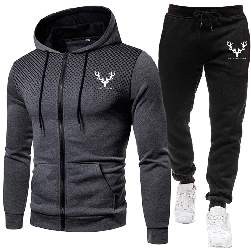 Mens Fashion Zip Up - 2026 New Arrival Men's Set Zipper