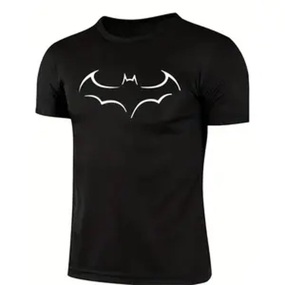 Mens Fashion Black Shirt - 100% Cotton Golf Gift T-Shirt For