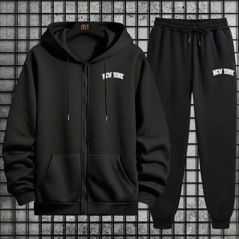 Mens Fashion Zip Up - Men's Tracksuit Quality 2026 Spring Casual