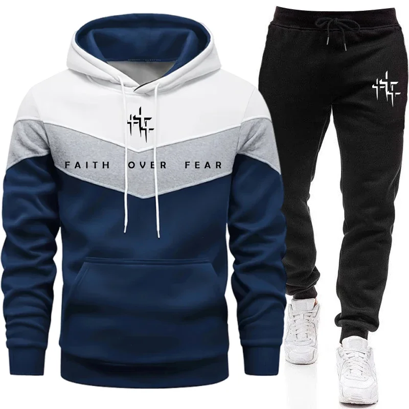 Faith Over Fear Men's Tracksui - đánh giá và giá Mens Fashion Urban