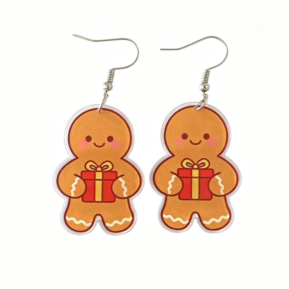 Christmas Gingerbread Man Acry - đánh giá và giá Men'S Fashion Xmas Party
