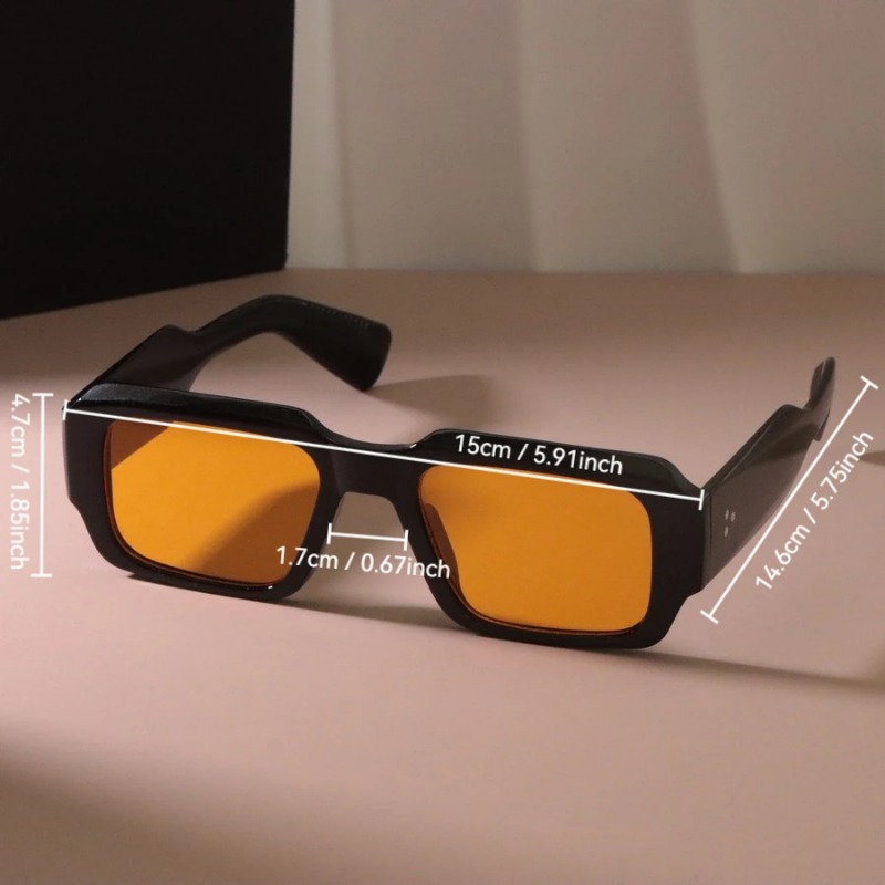 Retro Square Sunglasses Women  - đánh giá và giá Men'S Fashion Old Money