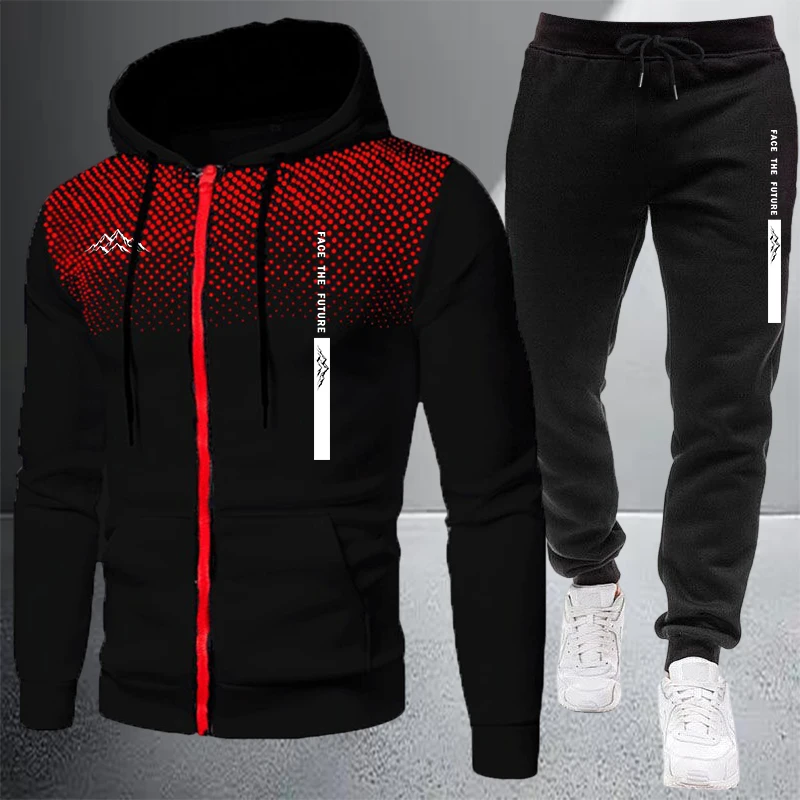 Hot Sales Men's Jacket Tracksu - đánh giá và giá Mens Fashion Zip Up