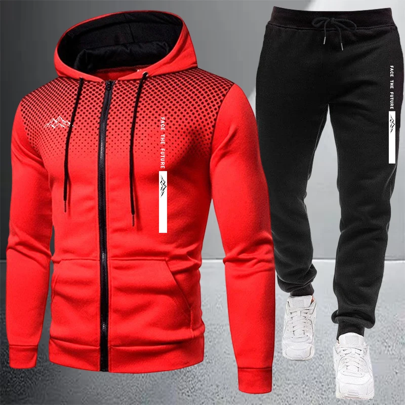 Hot Sales Men's Jacket Tracksu - đánh giá và giá Mens Fashion Zip Up