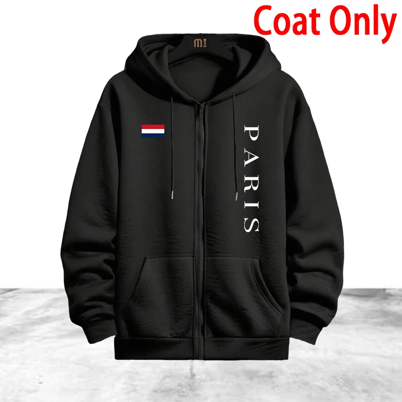 Paris Printing Men's Tracksuit - đánh giá và giá Mens Fashion Zip Up
