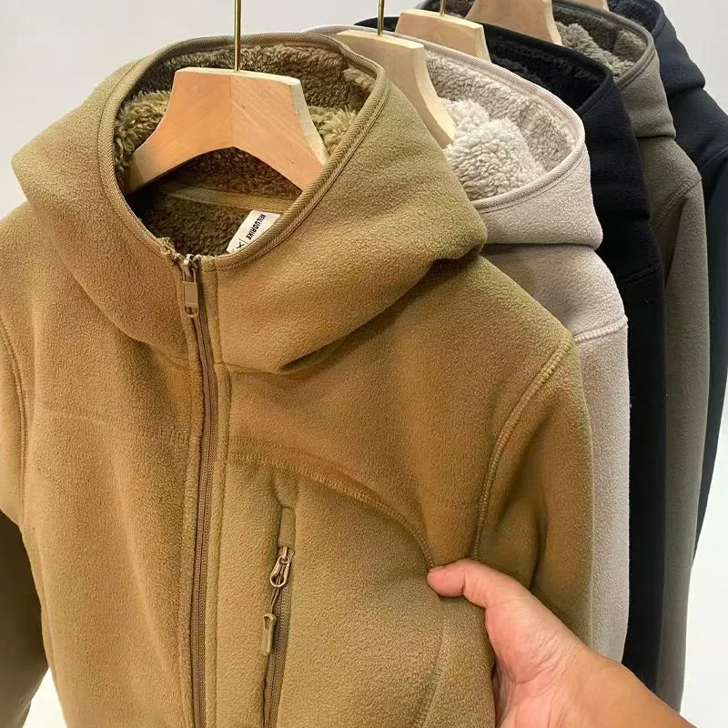 Winter Thickened Fleece Sherpa - đánh giá và giá Sherpa Jacket Fleece
