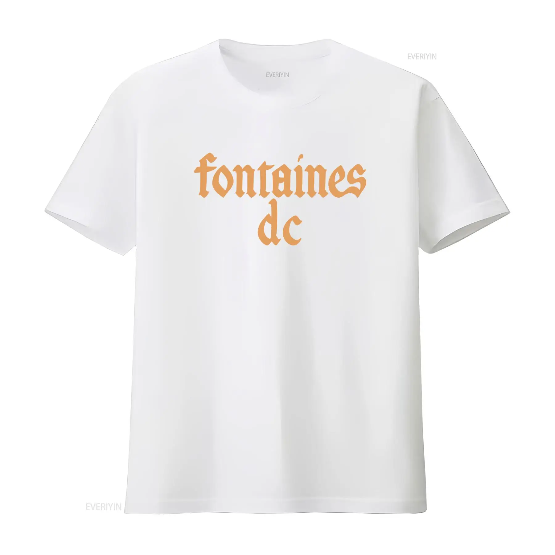 Fontaines D C 'Gothic Logo' Bl - đánh giá và giá Mens Fashion Black Shirt