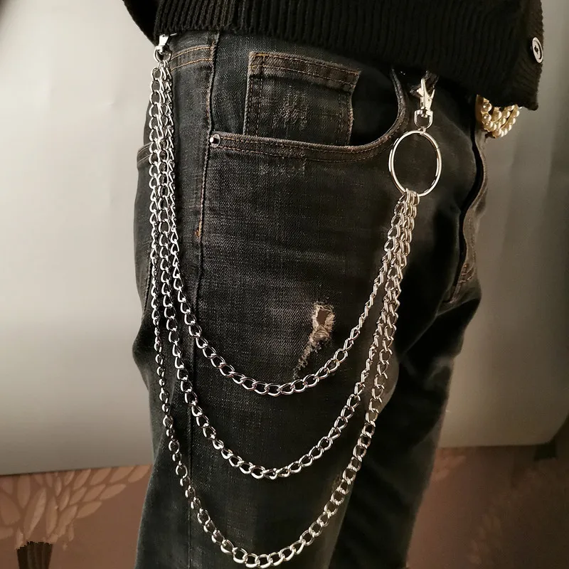 Layer Metal Belt Chain Punk Ho - đánh giá và giá Men Fashion Rave