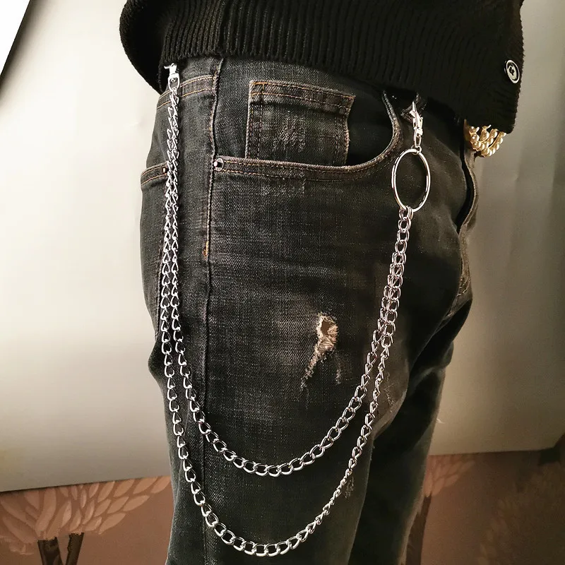 Layer Metal Belt Chain Punk Ho - đánh giá và giá Men Fashion Rave