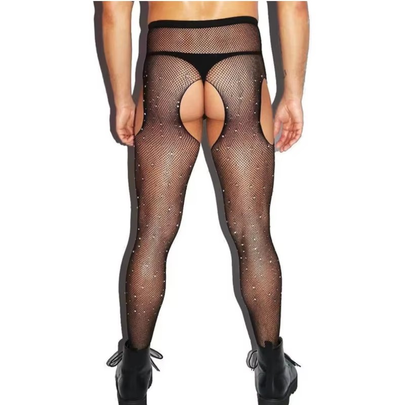 Men Hosiery Open Crotch Fishne - đánh giá và giá Men Fashion Rave