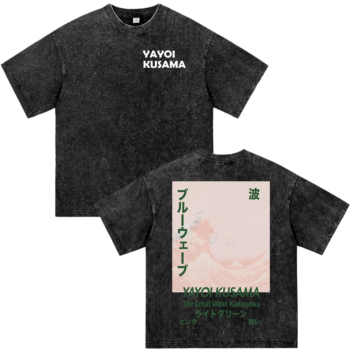 Japanese Artist Yayoi Kusama P - đánh giá và giá Men'S Fashion Pink Shirt