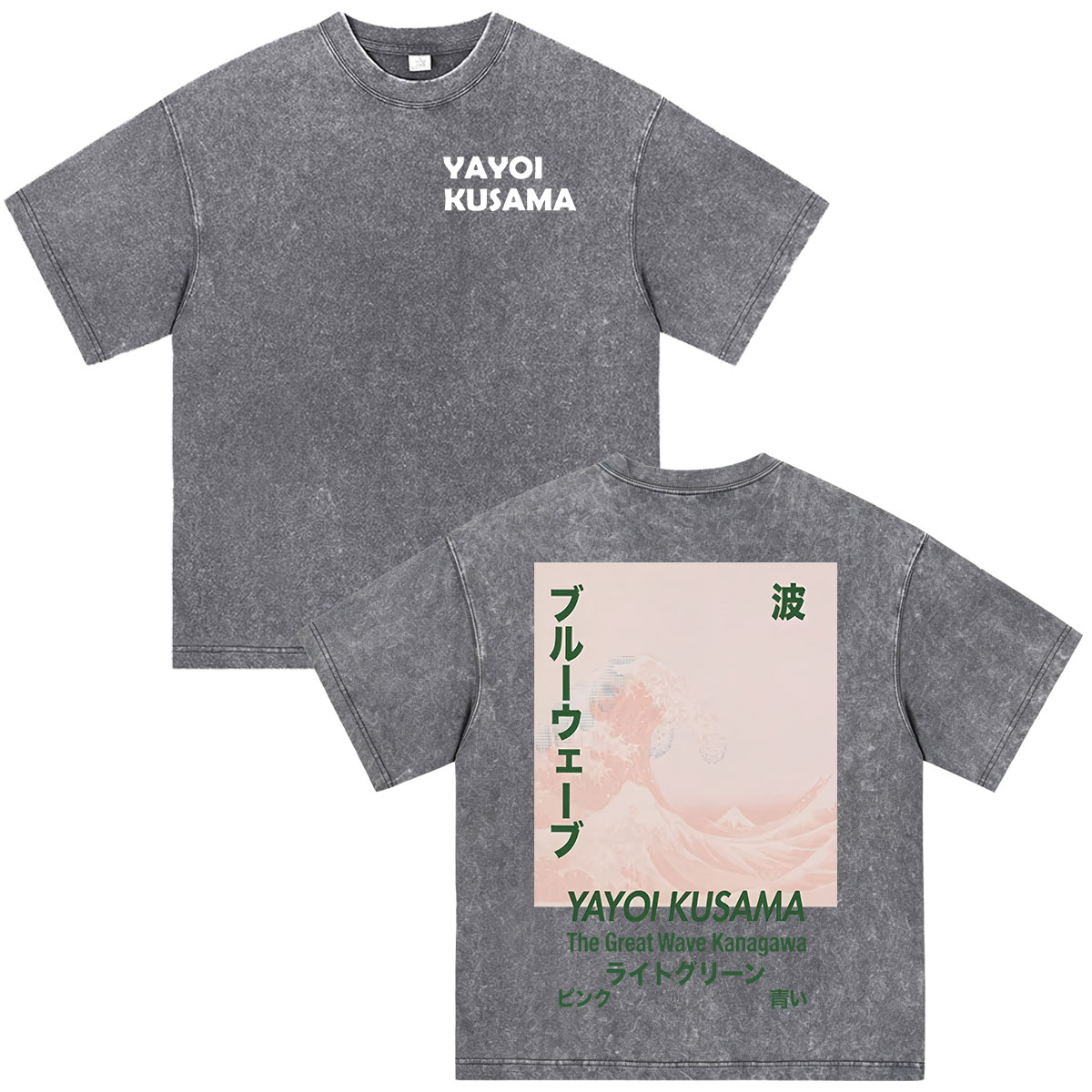 Japanese Artist Yayoi Kusama P - đánh giá và giá Men'S Fashion Pink Shirt