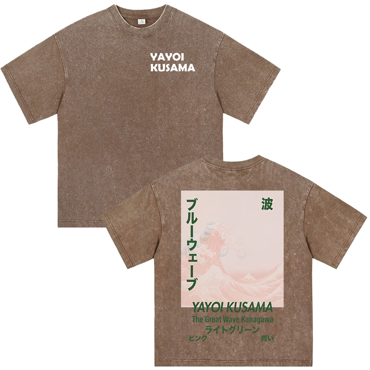 Japanese Artist Yayoi Kusama P - đánh giá và giá Men'S Fashion Pink Shirt