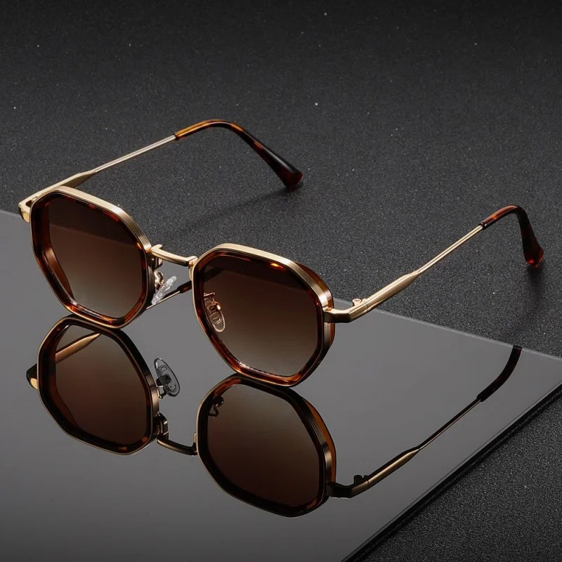 1 Pair Unisex Round Metal Fash - đánh giá và giá Men'S Fashion Old Money