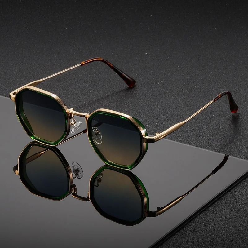 1 Pair Unisex Round Metal Fash - đánh giá và giá Men'S Fashion Old Money