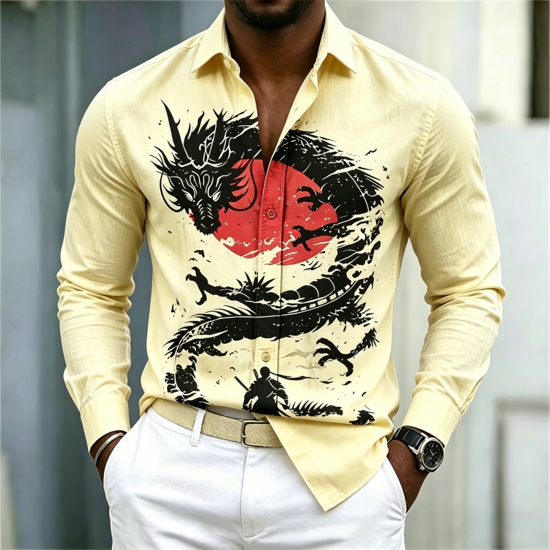 2026 New Men's Shirt White Bla - đánh giá và giá Men'S Fashion Outfits