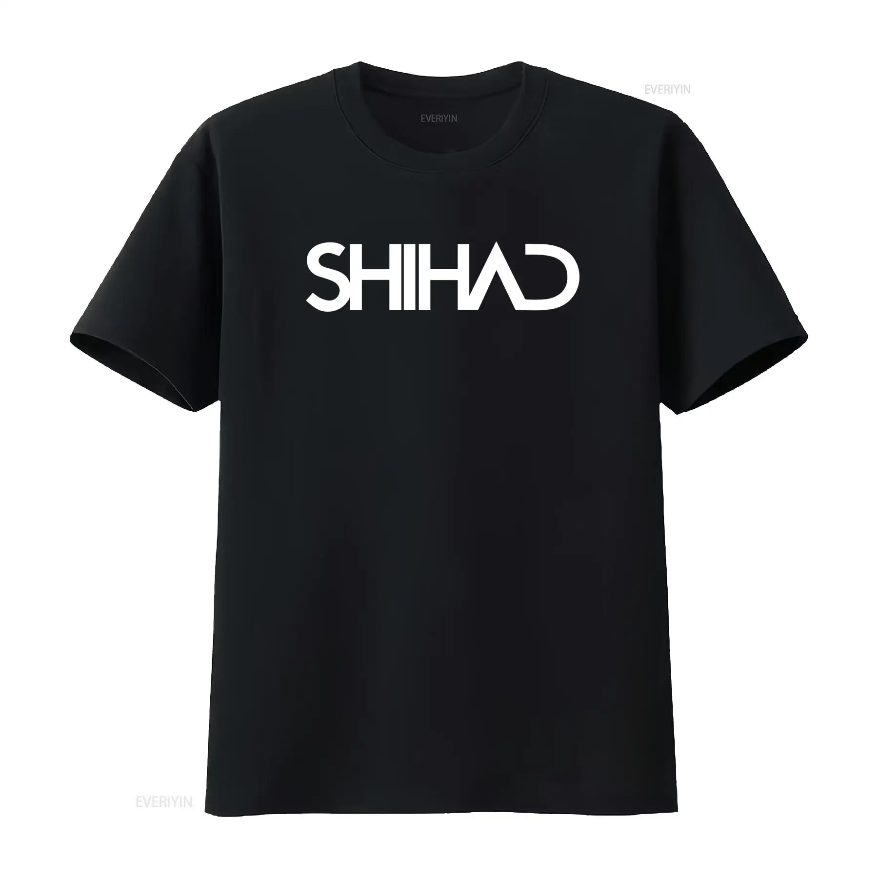 SHIHAD New Fashionable T SHIRT - đánh giá và giá Mens Fashion Black Shirt