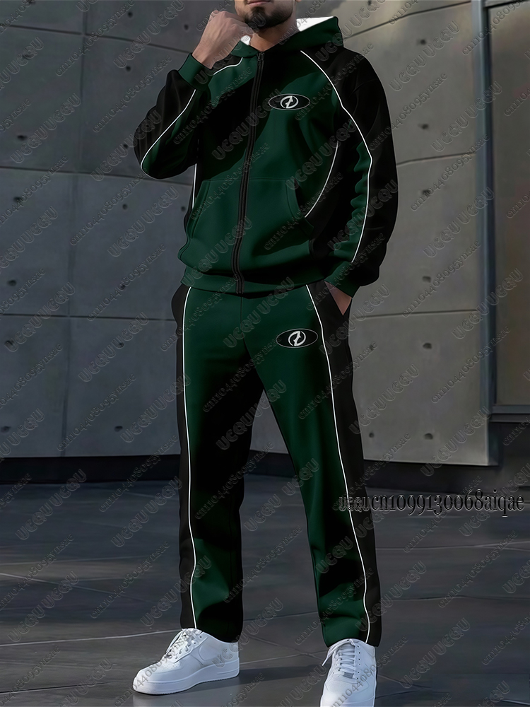 Autumn Winter New Men Tracksui - đánh giá và giá Mens Fashion Zip Up