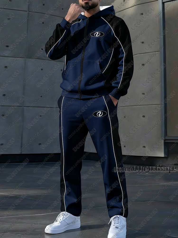 Autumn Winter New Men Tracksui - đánh giá và giá Mens Fashion Zip Up