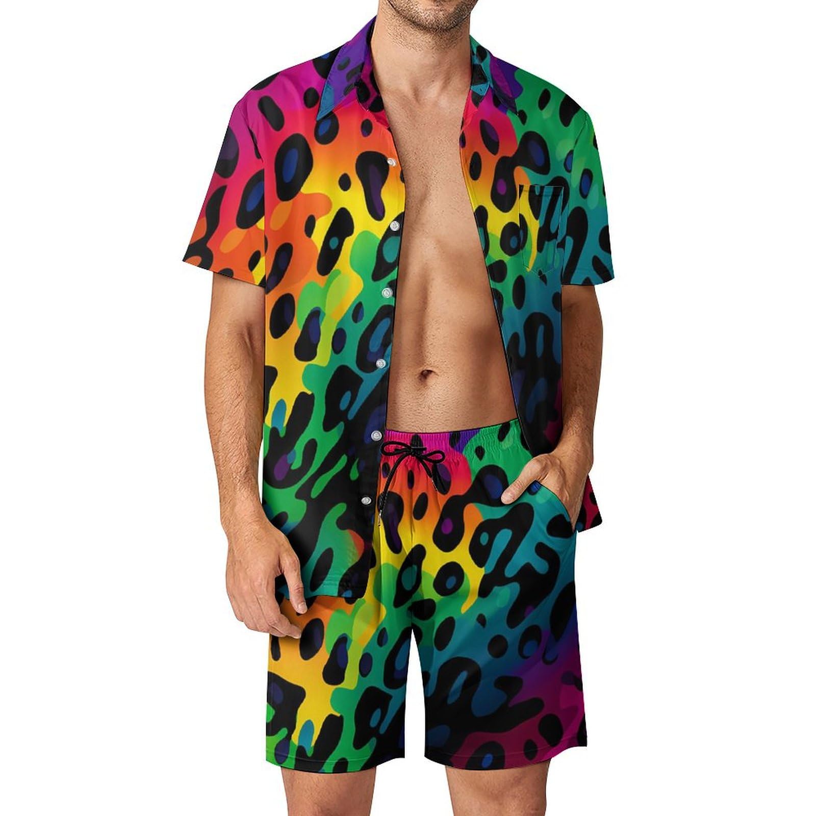 Summer Irregular Geometric 3D  - đánh giá và giá Men'S Fashion Outfits