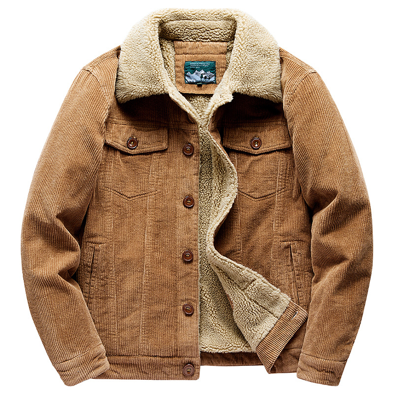 Sherpa Thick Corduroy Cargo Ja - đánh giá và giá Sherpa Jacket Fleece