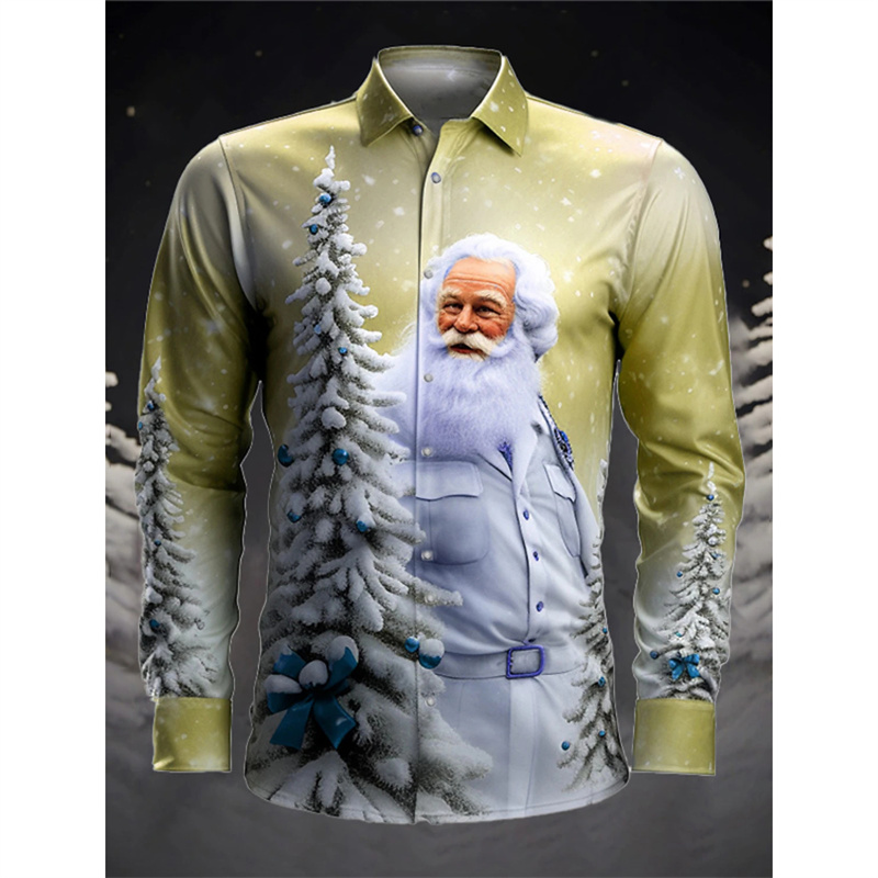 Men Fashion Long Sleeve Button - đánh giá và giá Men'S Fashion Xmas Party