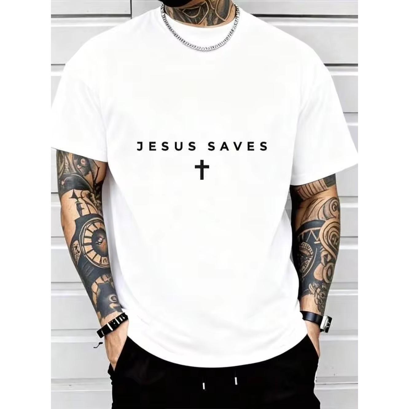 Men's Graphic Oversized Crewne - đánh giá và giá Mens Fashion Black Shirt