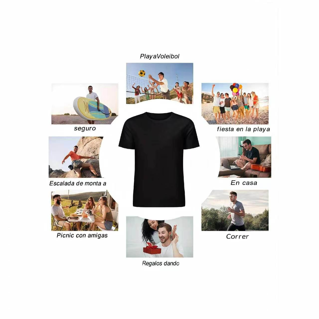 Men's Graphic Oversized Crewne - đánh giá và giá Mens Fashion Black Shirt