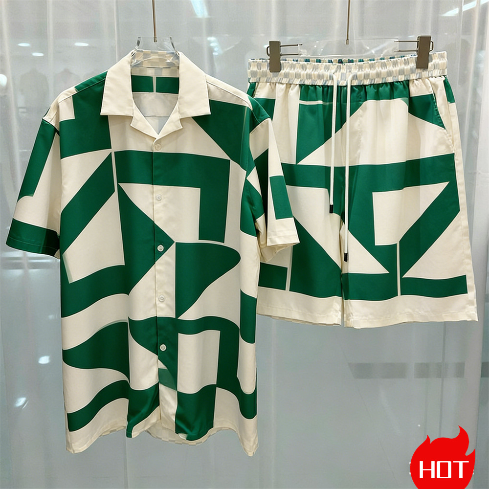 Fashion Summer Mens Shirt Suit - đánh giá và giá Men'S Fashion Outfits