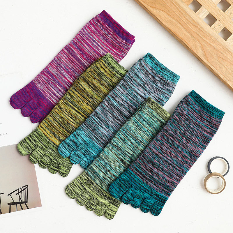 1/5 Pairs Man Colorful Toe Hap - đánh giá và giá Men'S Fashion Old Money