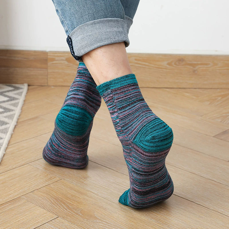 1/5 Pairs Man Colorful Toe Hap - đánh giá và giá Men'S Fashion Old Money