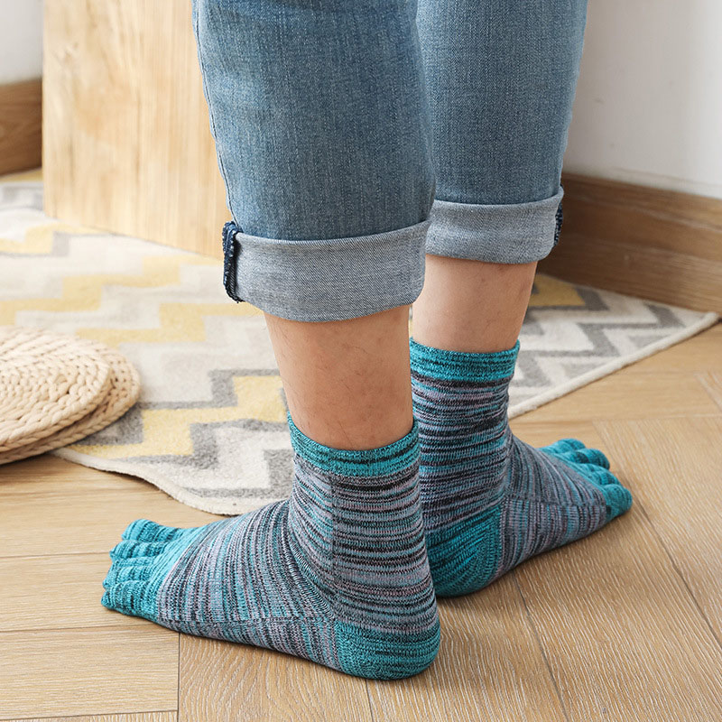 1/5 Pairs Man Colorful Toe Hap - đánh giá và giá Men'S Fashion Old Money