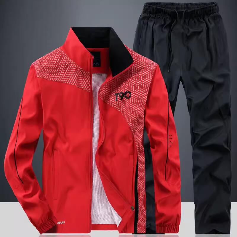 Men Sportswear Sets Spring Aut - đánh giá và giá Mens Fashion Zip Up