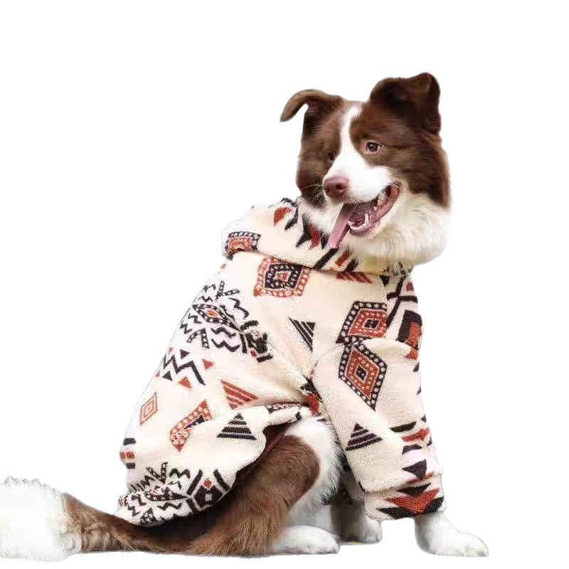 Winter Warm Hooded Dog Coat Sh - đánh giá và giá Sherpa Jacket Fleece