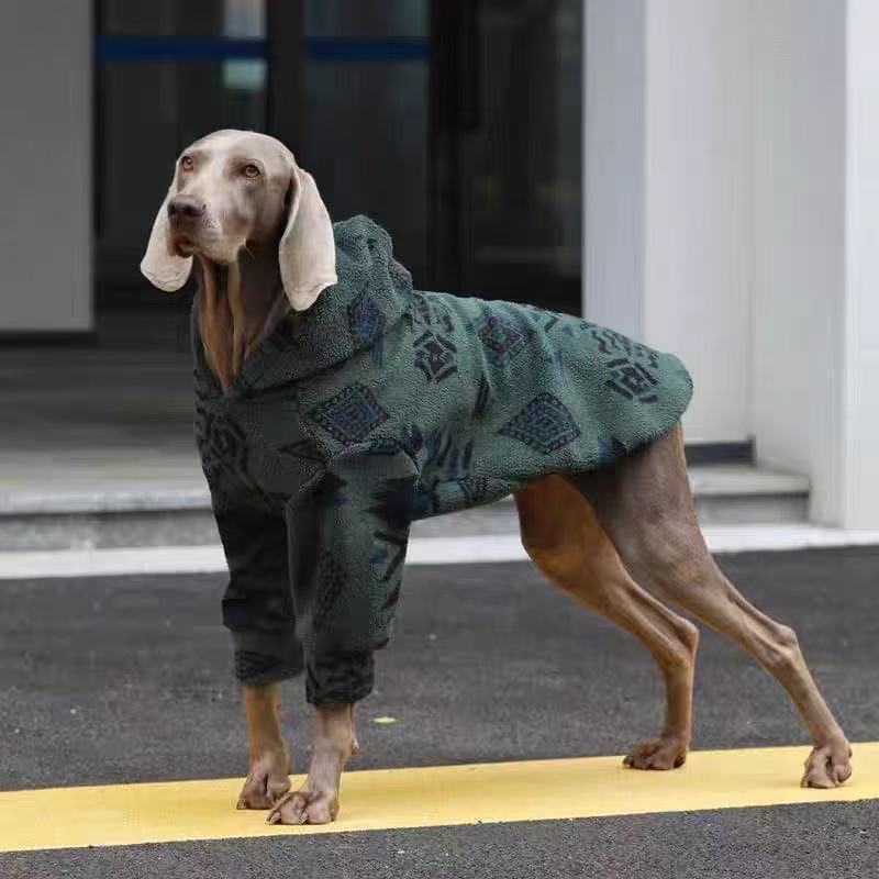 Winter Warm Hooded Dog Coat Sh - đánh giá và giá Sherpa Jacket Fleece