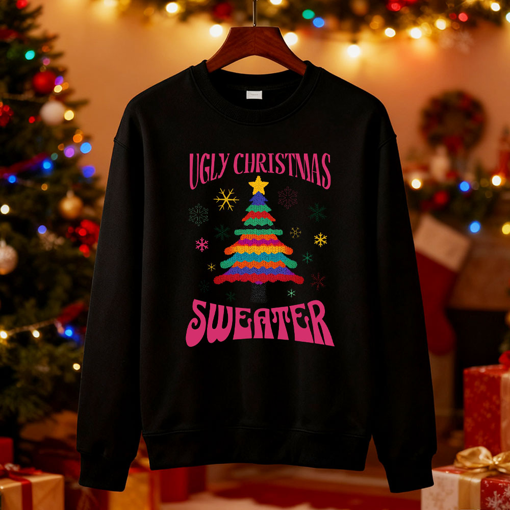 Ugly Christmas Sweater Tree Sw - đánh giá và giá Men'S Fashion Xmas Party