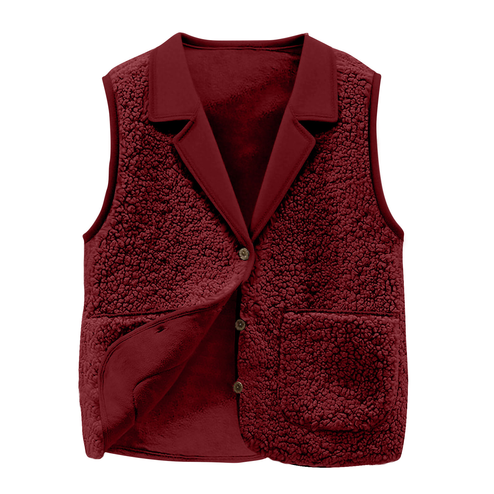 Women's Sherpa Fleece Vest, La - đánh giá và giá Sherpa Jacket Fleece