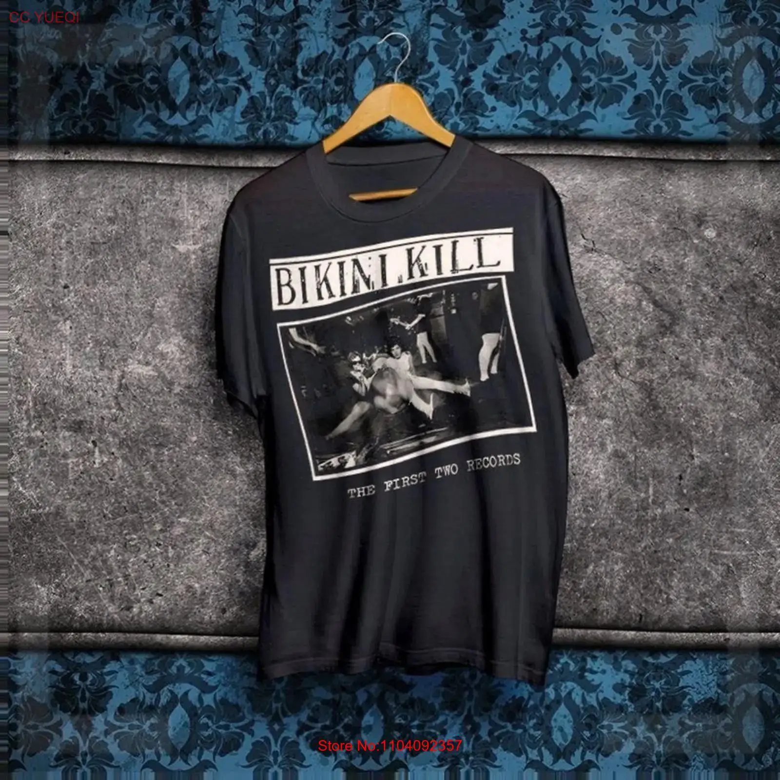 Bikini Kill T Shirt The First  - đánh giá và giá Mens Fashion Black Shirt